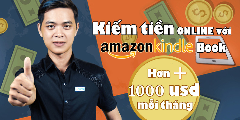 Kiếm tiền online với Amazon Kindle Book $ 1000 mỗi tháng